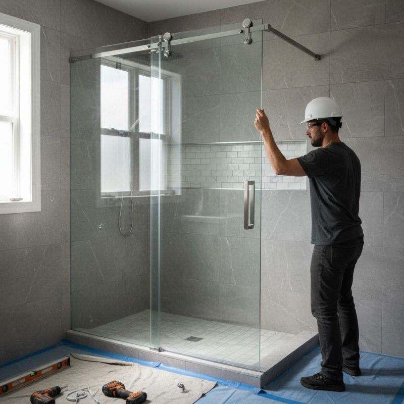 Glass Shower Door Installation in Boulder, CO