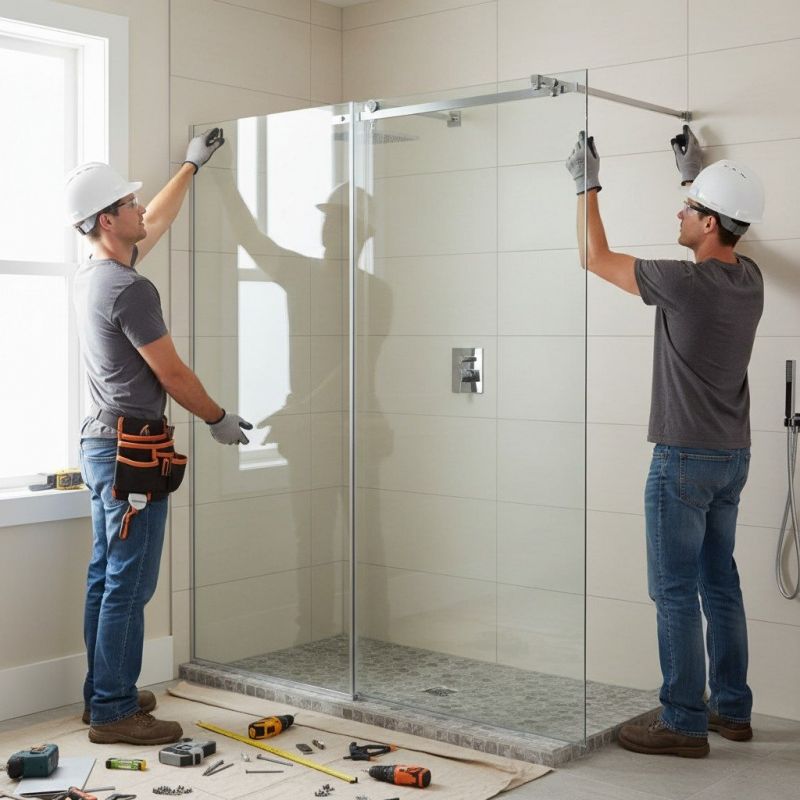 Glass Shower Door Replacement in Littleton, CO