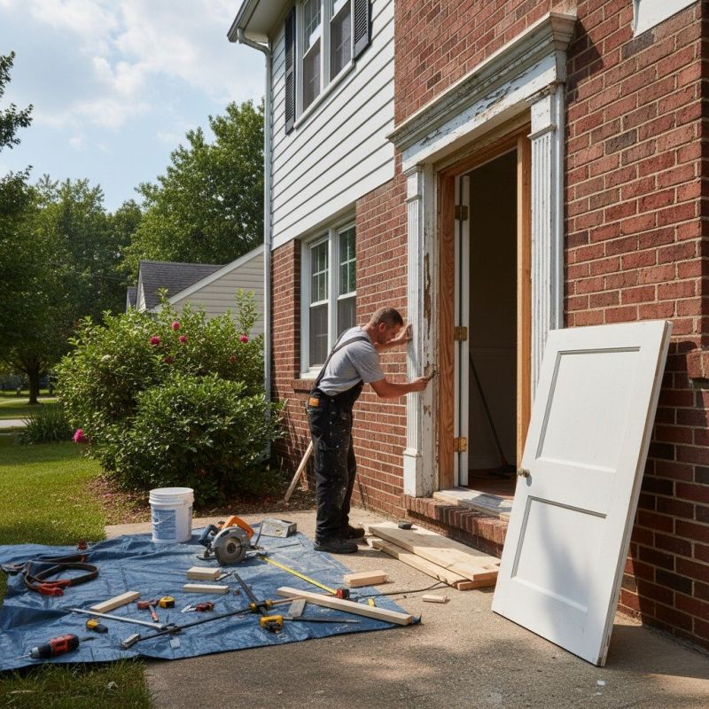 Porch Door Repair in Kansas City, KS