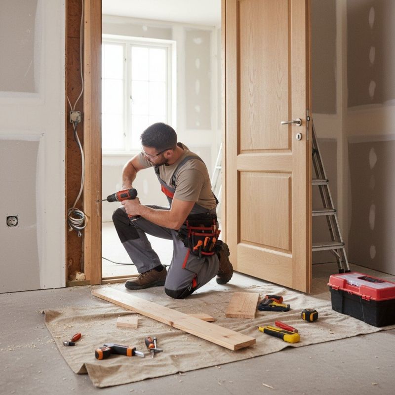 Wood Door Repair in Kansas City, KS