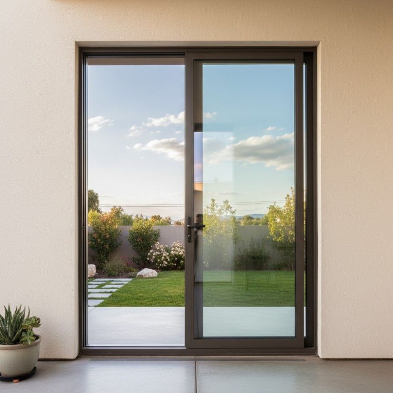 Wood Sliding Door Installation in Conroe, TX